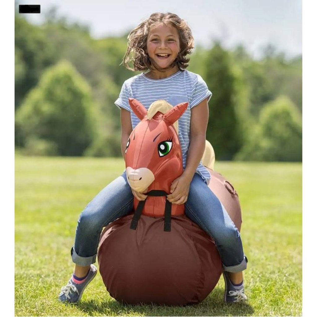 HEARTHSONG / EVERGREEN HOP  'N  GO INFLATABLES HORSE