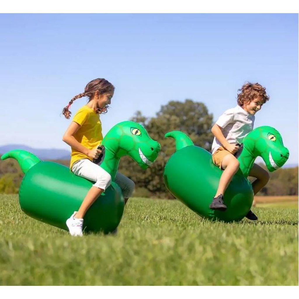 HEARTHSONG / EVERGREEN HOP  'N  GO INFLATABLES DINO