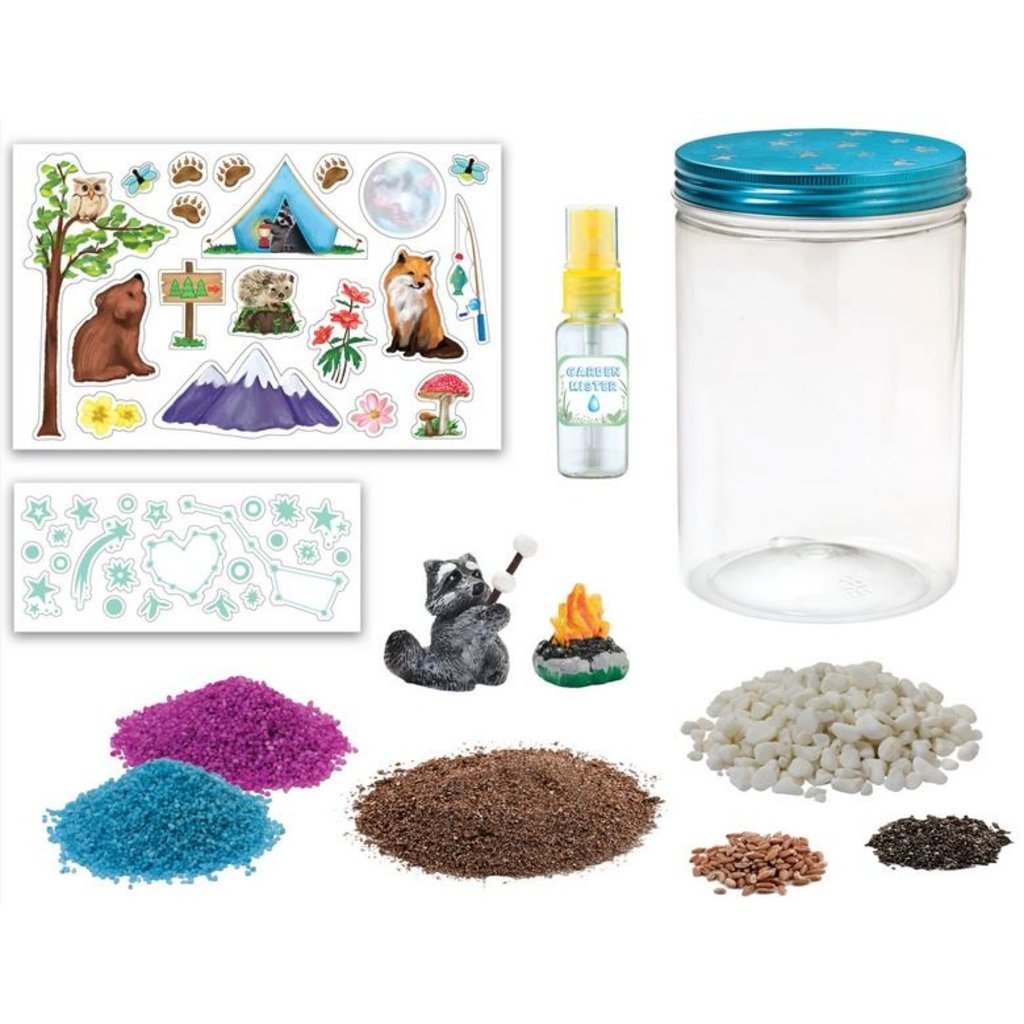  Creativity for Kids Grow 'N Glow Terrarium Kit for Kids -  Educational Science Kits Ages 6-8+, Kids Gifts for Boys and Girls, Craft  and STEM Projects : Everything Else