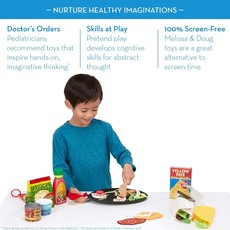 MELISSA AND DOUG FILL & FOLD TACO & TORTILLA SET*