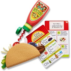 MELISSA AND DOUG FILL & FOLD TACO & TORTILLA SET