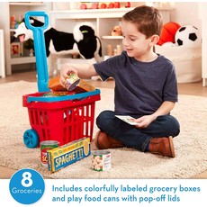 MELISSA AND DOUG FILL & ROLL GROCERY BASKET