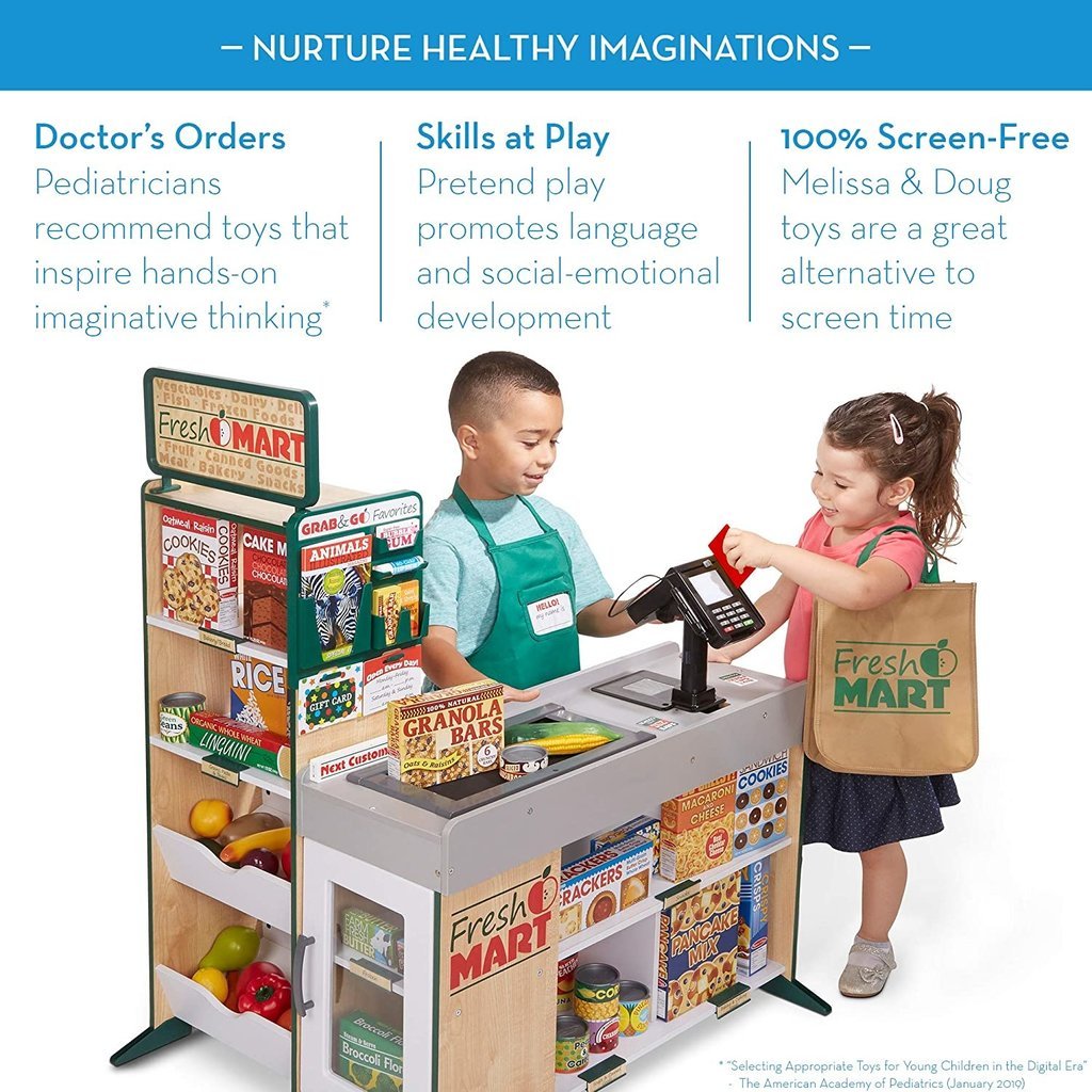 MELISSA AND DOUG FRESH MART GROCERY STORE