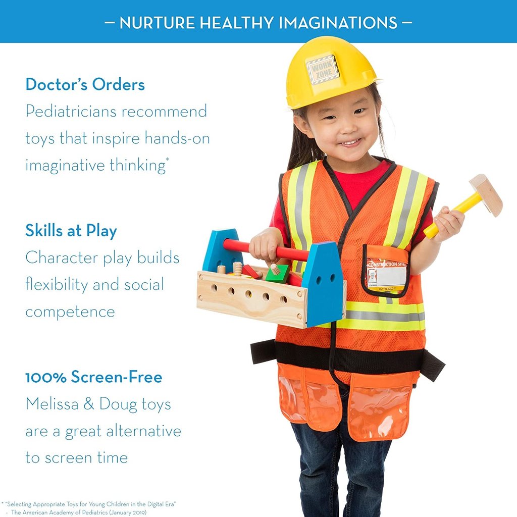MELISSA AND DOUG CONSTRUCTION WORKER ROLE PLAY