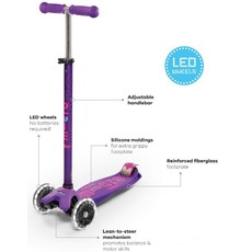 MICRO KICKBOARD USA MICRO MAXI LED SCOOTER