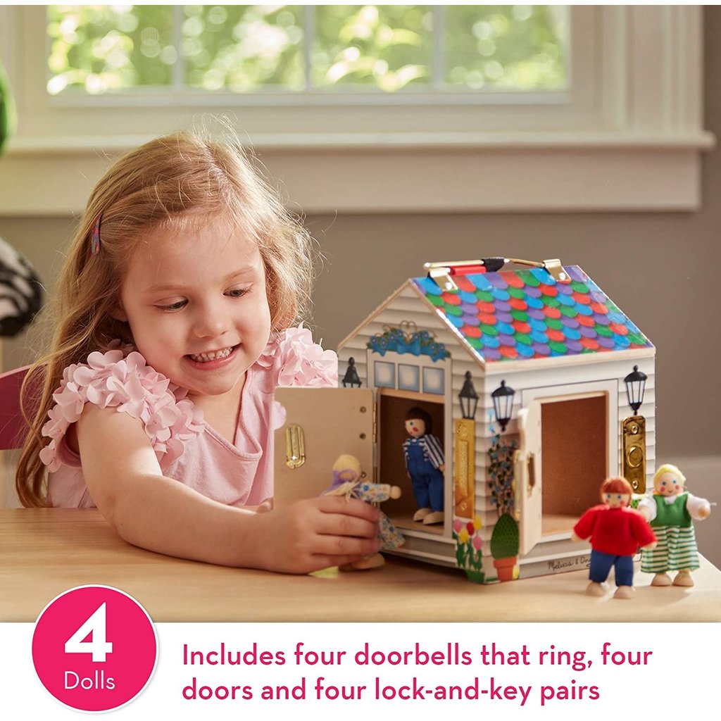 MELISSA AND DOUG DOORBELL HOUSE