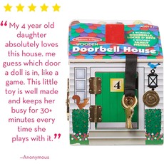 MELISSA AND DOUG DOORBELL HOUSE