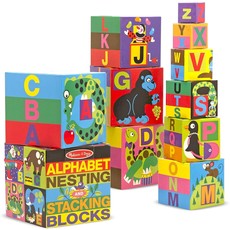 MELISSA AND DOUG ALPHABET NESTING BLOCKS