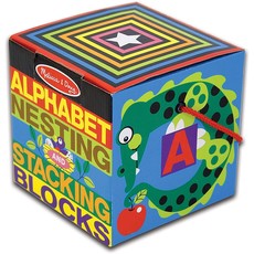 MELISSA AND DOUG ALPHABET NESTING BLOCKS