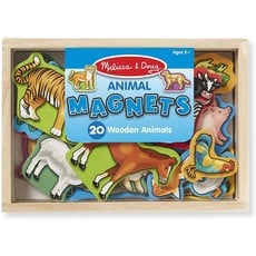 MELISSA AND DOUG WOODEN ANIMAL MAGNETS