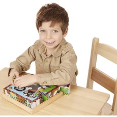 MELISSA AND DOUG FARM CUBE PUZZLE