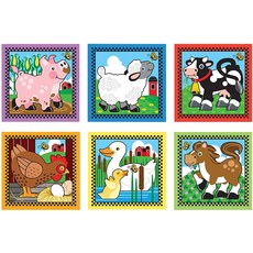 MELISSA AND DOUG FARM CUBE PUZZLE