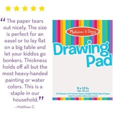 MELISSA AND DOUG DRAWING PAPER PAD