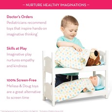MELISSA AND DOUG DOLLS BUNK BED