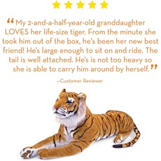 MELISSA AND DOUG LARGE TIGER