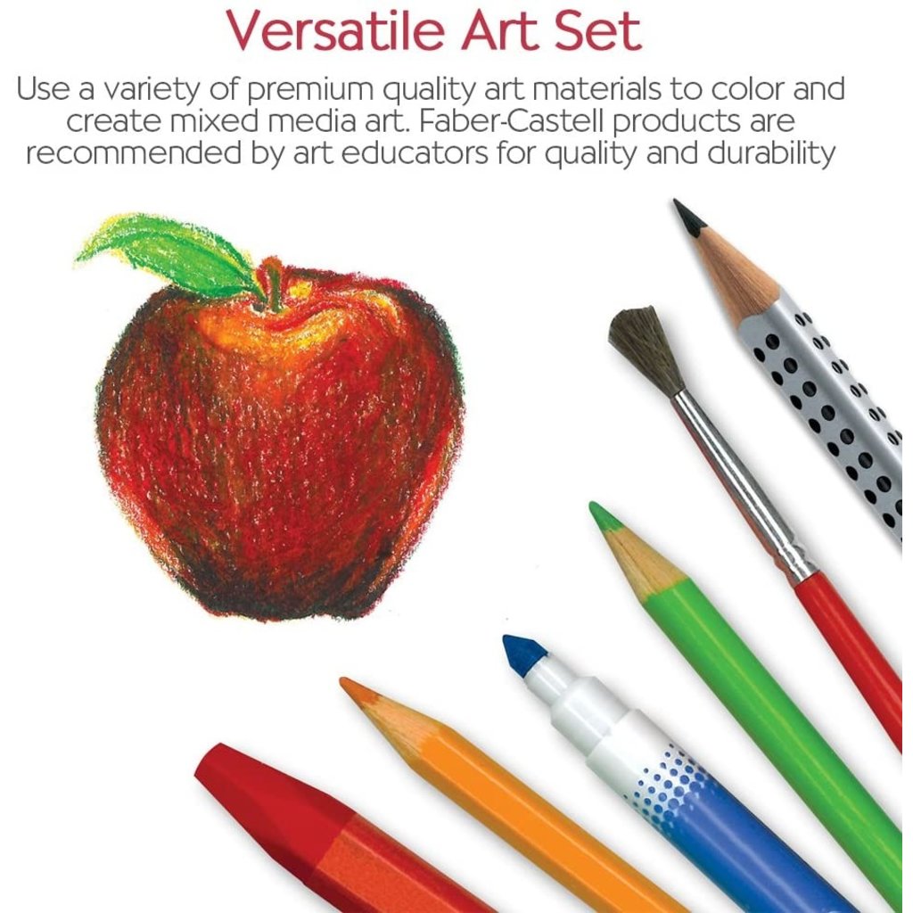 FABER CASTELL YOUNG ARTIST ESSENTIALS GIFT SET