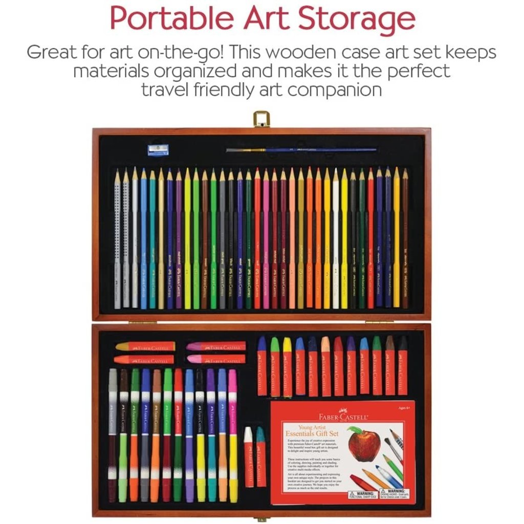 FABER CASTELL YOUNG ARTIST ESSENTIALS GIFT SET