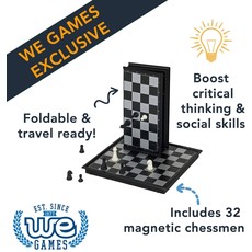 WOOD EXPRESSIONS MAGNETIC TRAVEL CHESS