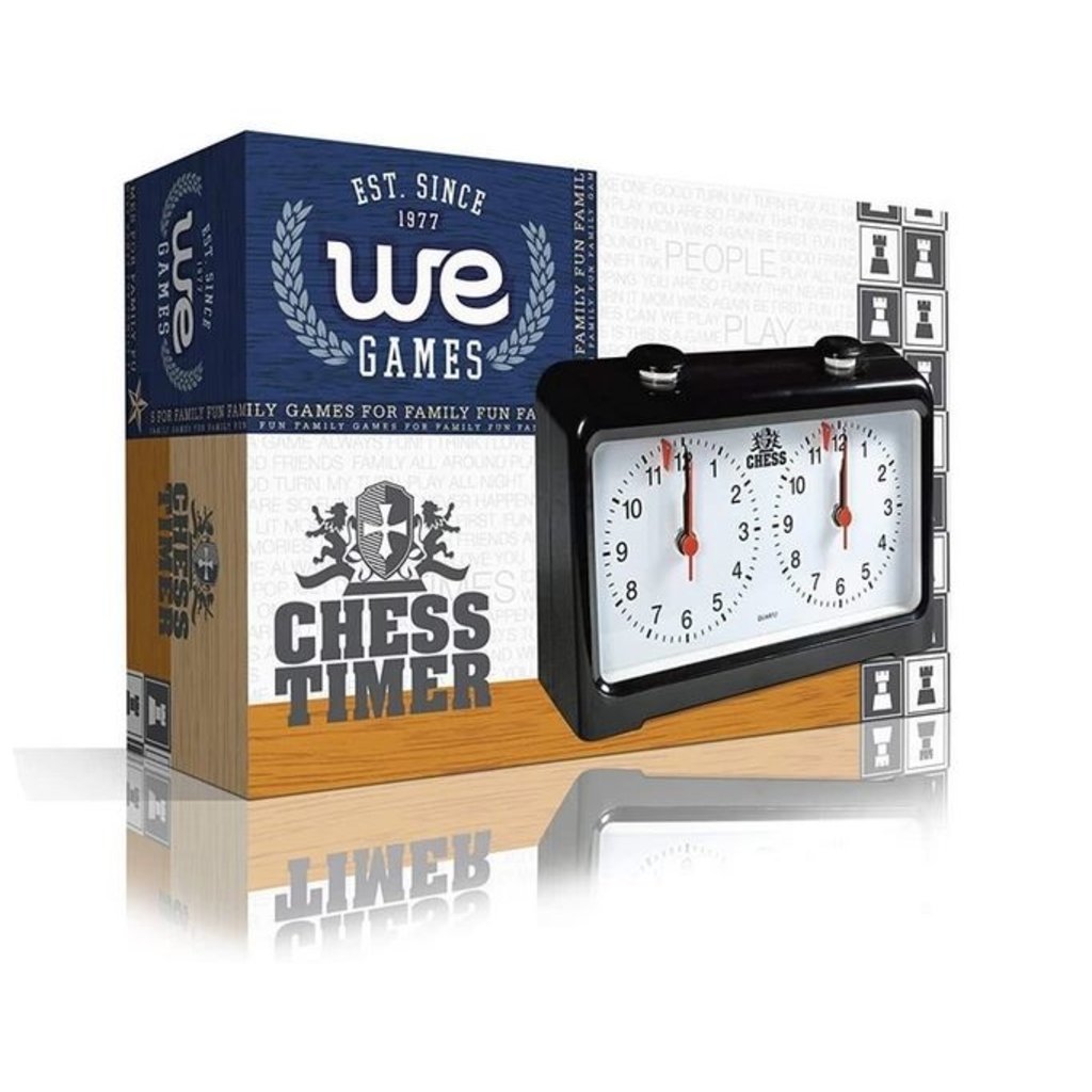 WOOD EXPRESSIONS ANALOG CHESS CLOCK