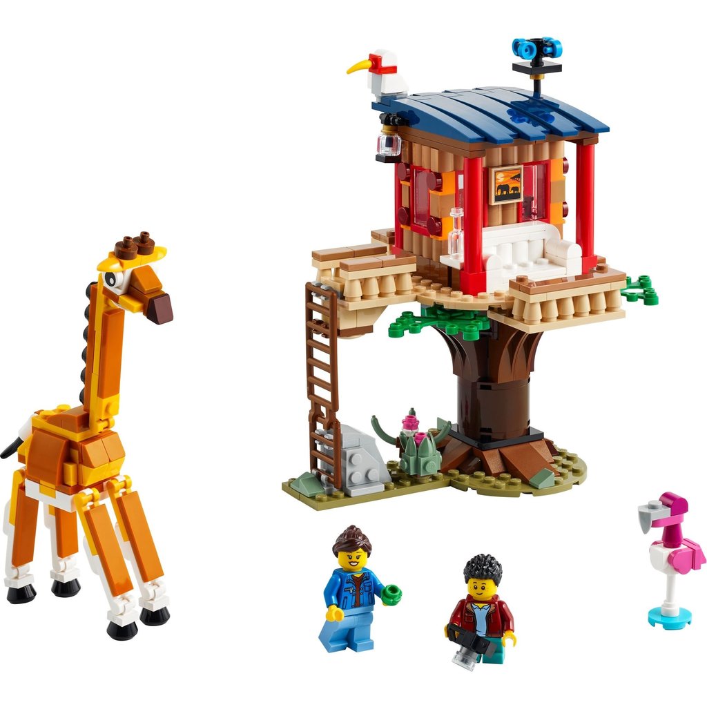 LEGO SAFARI WILDLIFE TREE HOUSE*