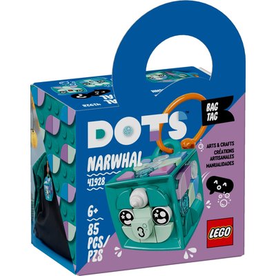 LEGO BAG TAG NARWHAL
