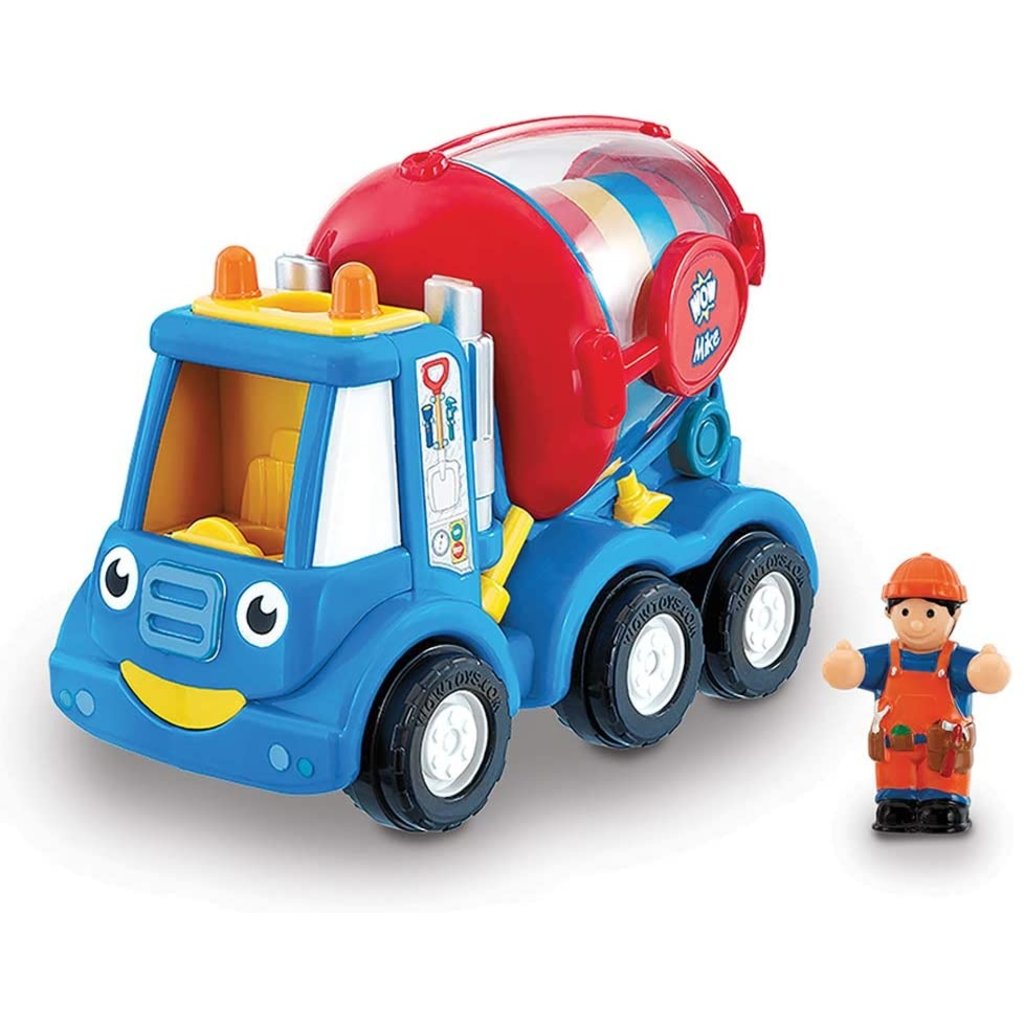 WOW TOYS USA MIX N FIX MIKE CEMENT MIXER