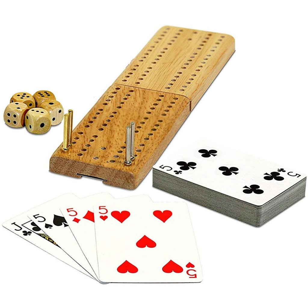 WOOD EXPRESSIONS 7 IN 1 COMBINATION GAME SET*