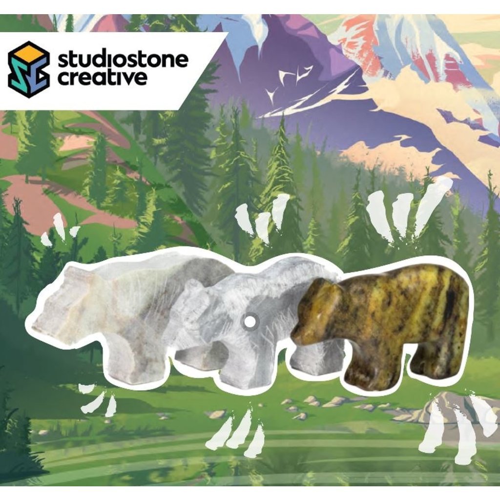 STUDIOSTONE CREATIVE SOAPSTONE CARVING KIT