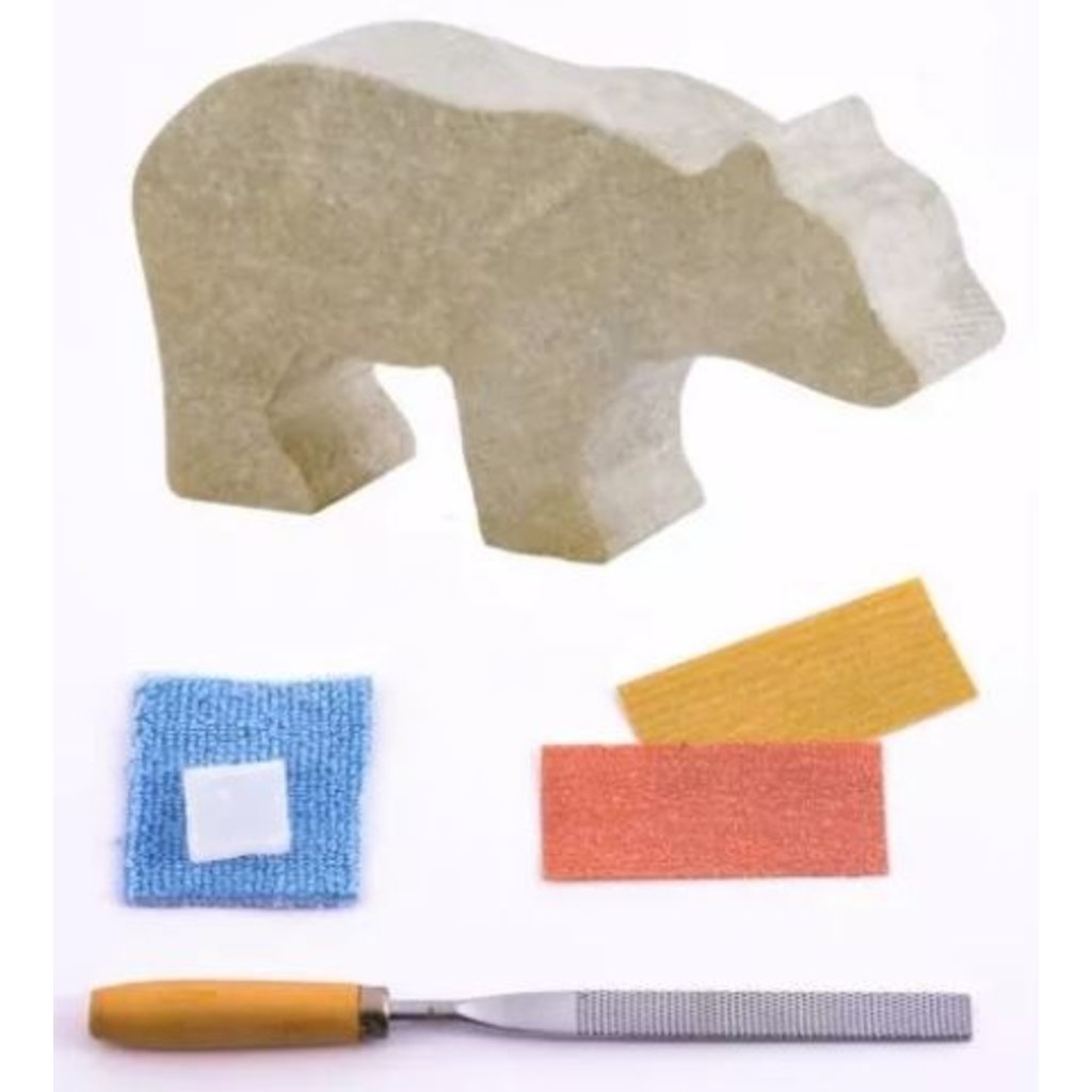 STUDIOSTONE CREATIVE SOAPSTONE CARVING KIT