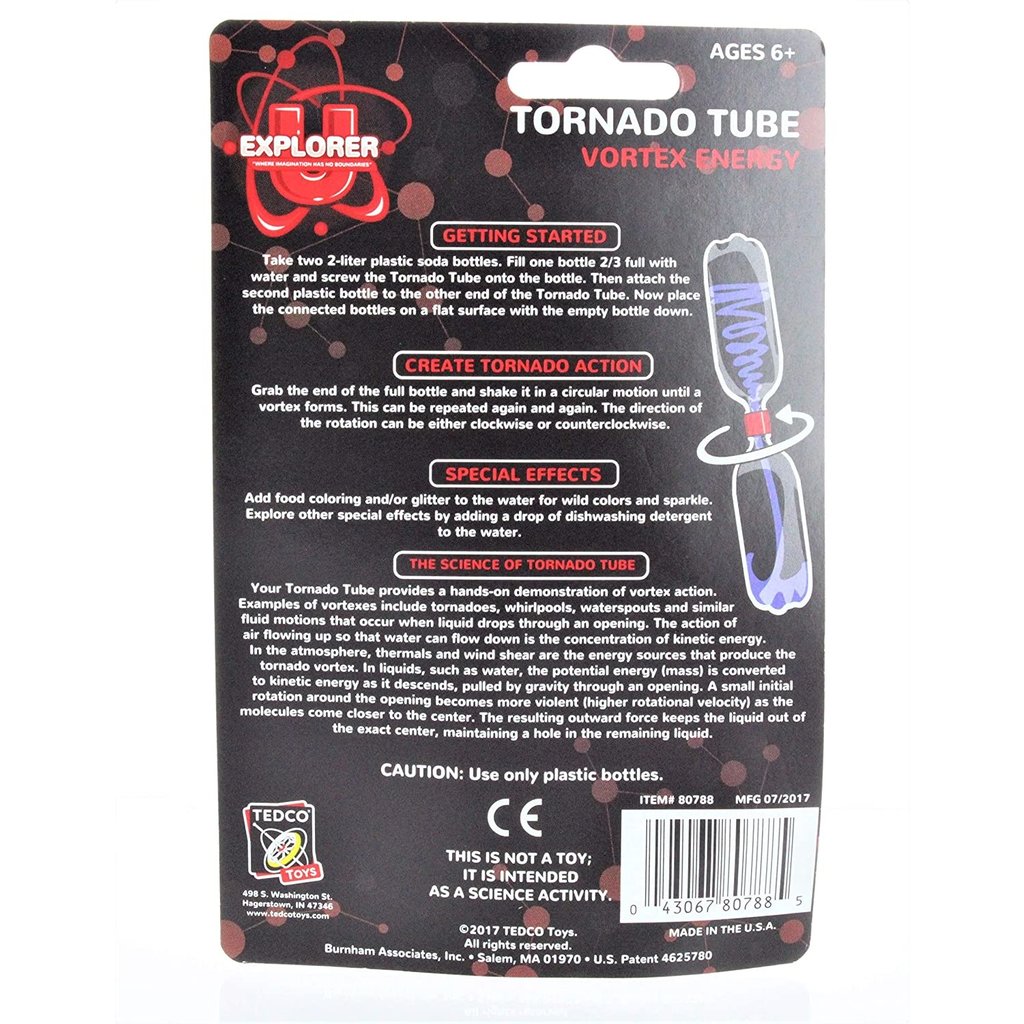 Tedco Pet Tornado - Shake The Tube and Watch The Funnel Form!