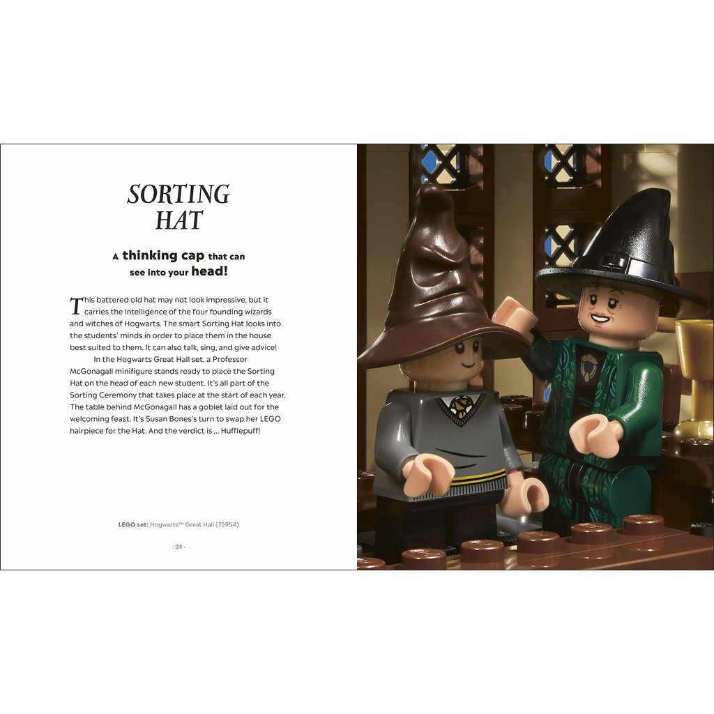 DK PUBLISHING LEGO HARRY POTTER MAGICAL GUIDE TO WIZARDING WORLD