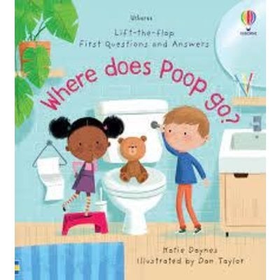 USBORNE WHERE DOES POOP GO?