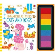 USBORNE FINGERPRINT ACTIVITIES CATS AND DOGS