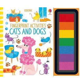 USBORNE FINGERPRINT ACTIVITIES CATS AND DOGS