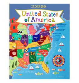 ROUND WORLD PRODUCTS STICKER BOOK UNITED STATES