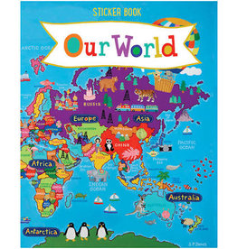 ROUND WORLD PRODUCTS STICKER BOOK WORLD