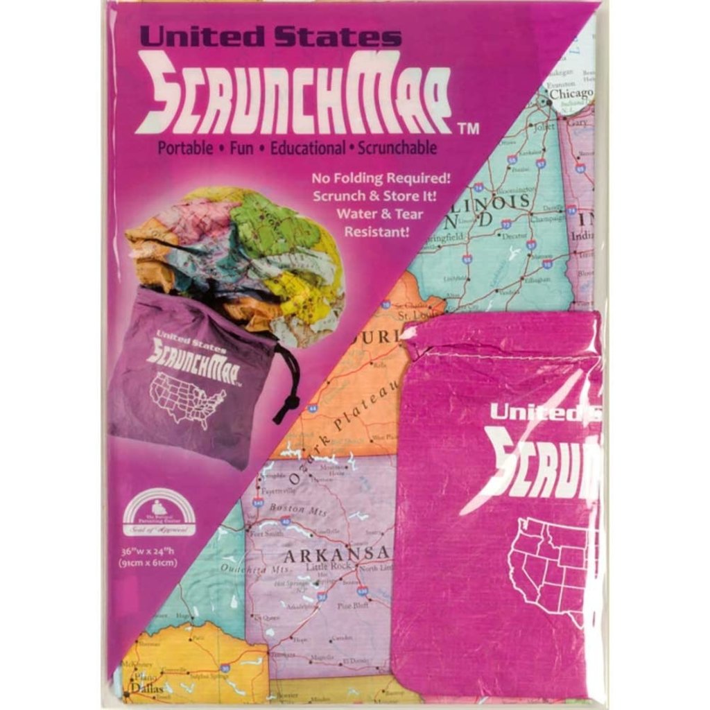 ROUND WORLD PRODUCTS SCRUNCHMAP