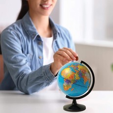 ROUND WORLD PRODUCTS COIN BANK GLOBE