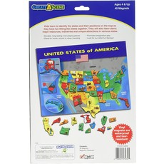 PLAYMONSTER CREATE A SCENE MAGNETIC USA PUZZLE*