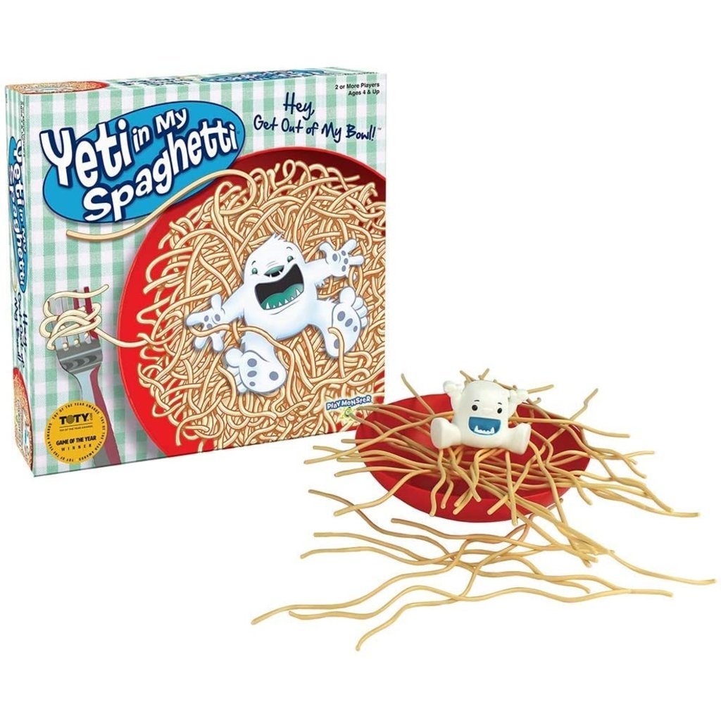 PLAYMONSTER YETI IN MY SPAGHETTI