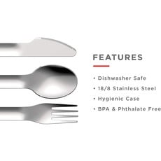 ZOKU KIDS POCKET UTENSIL SET