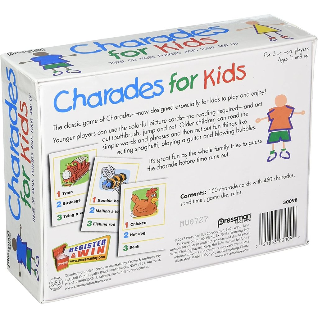 CHARADES FOR KIDS