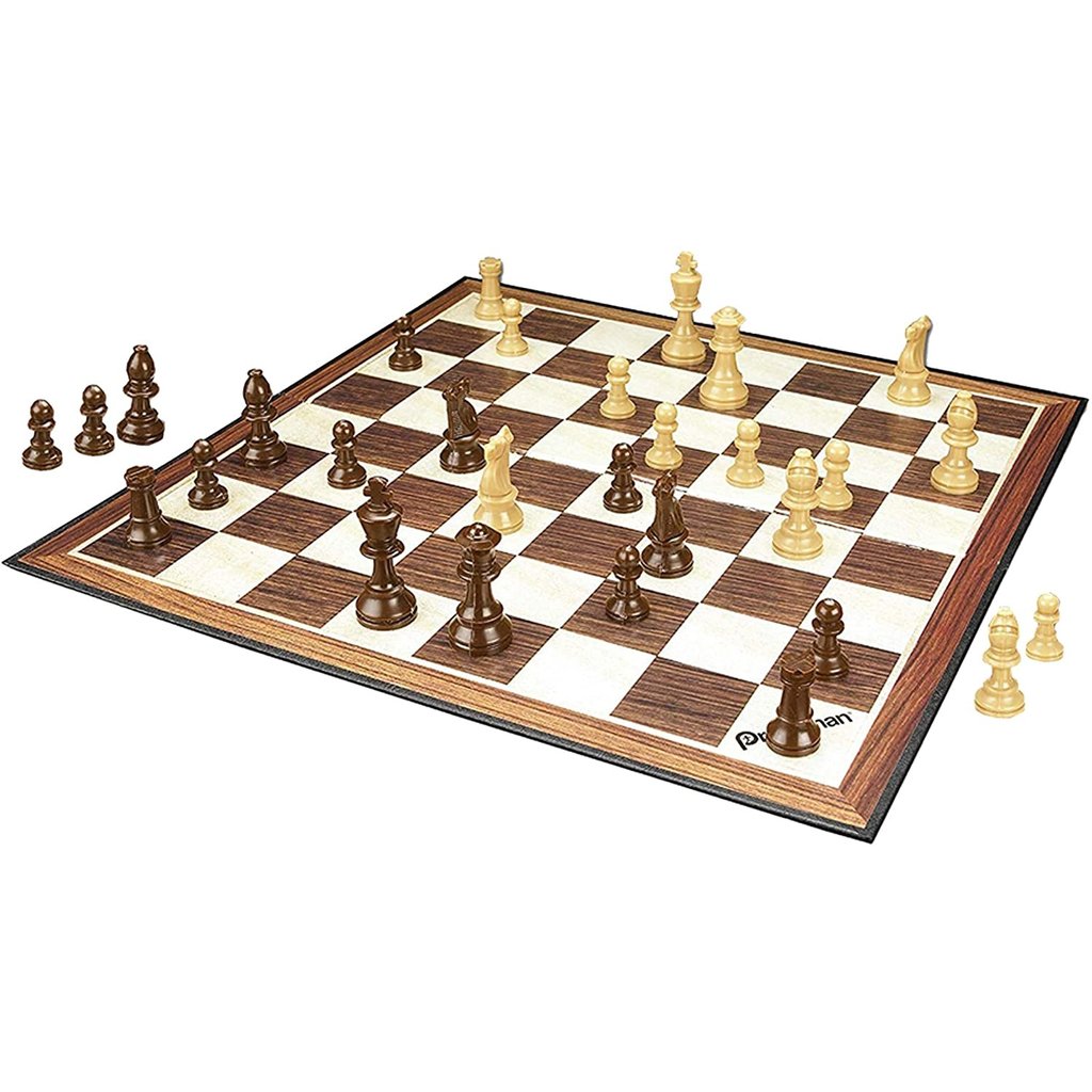 Foldable Wooden Chess Set Board Game – Whippersnappers Toy Store