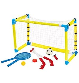 NATIONAL SPORTING GOODS 3 IN 1 COMBO SOCCER, TENNIS, HOCKEY**