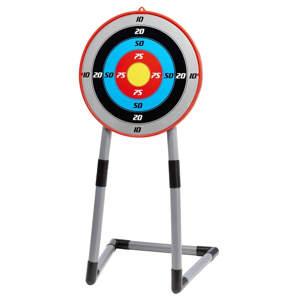 NATIONAL SPORTING GOODS DELUXE ARCHERY SET WITH TARGET