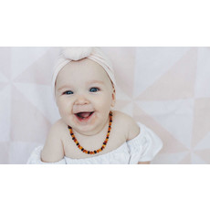 MOMMA GOOSE BABIES AMBER TEETHING NECKLACE