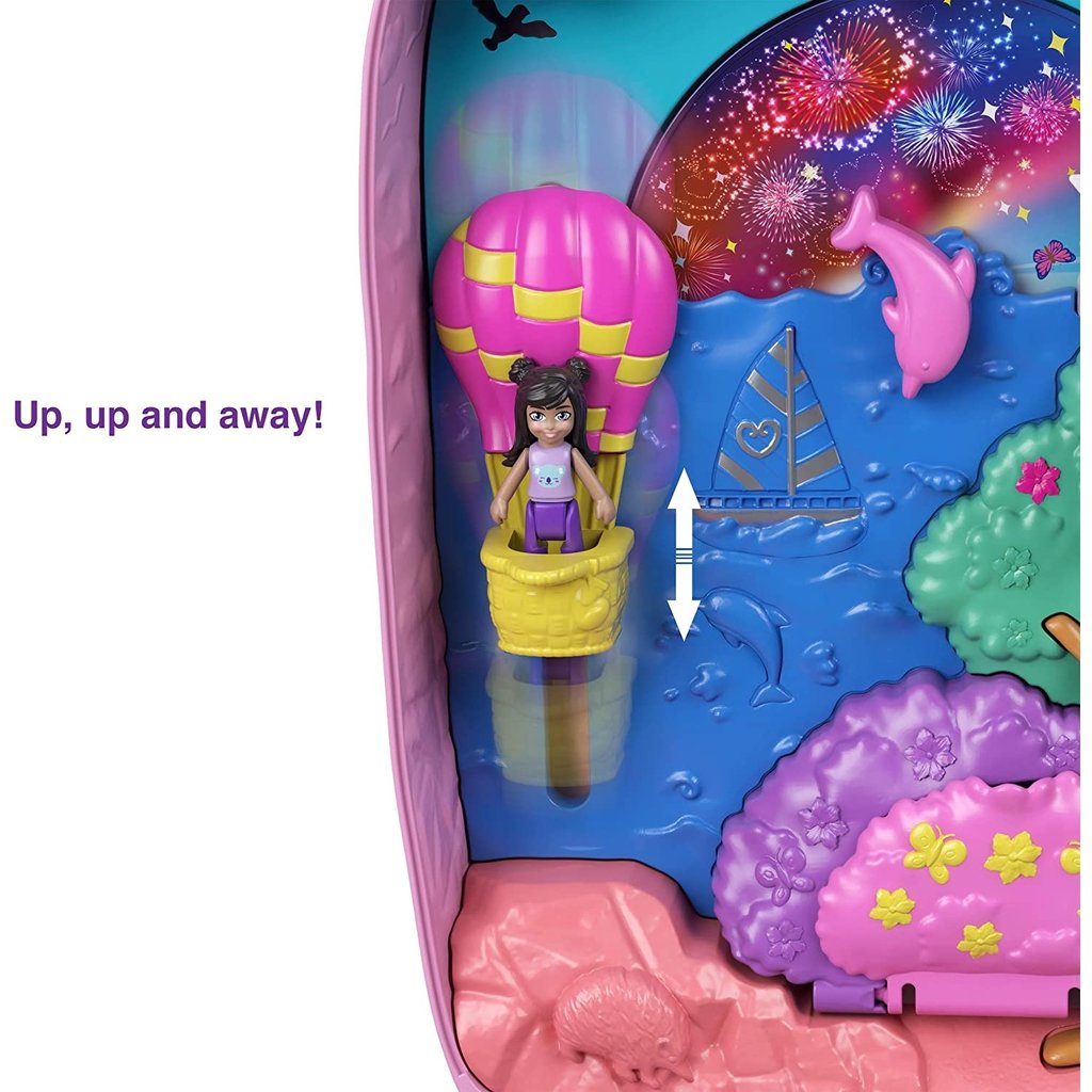 Mattel Polly Pocket Koala Adventures Purse Playset, 1 ct - Gerbes