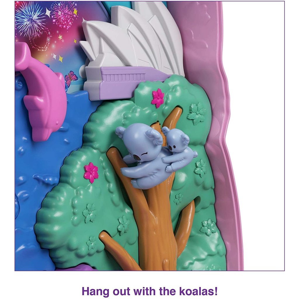 Polly Pocket KOALA ADVENTURES PURSE Playset – Goodfind Toys