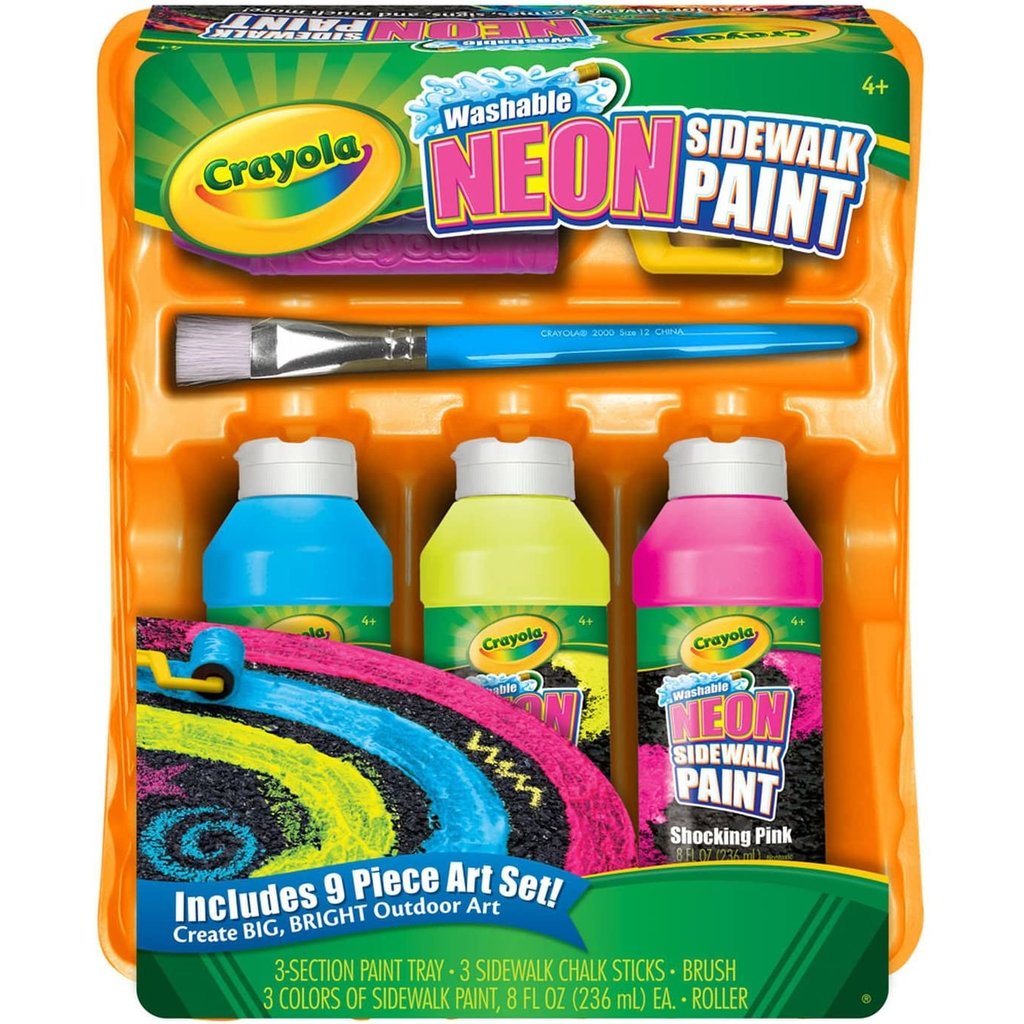 Crayola Washable Paint Sticks - Set of 12, Assorted Colors