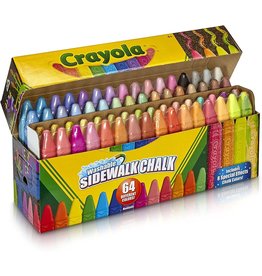 CRAYOLA 64 ULTIMATE SIDEWALK CHALK